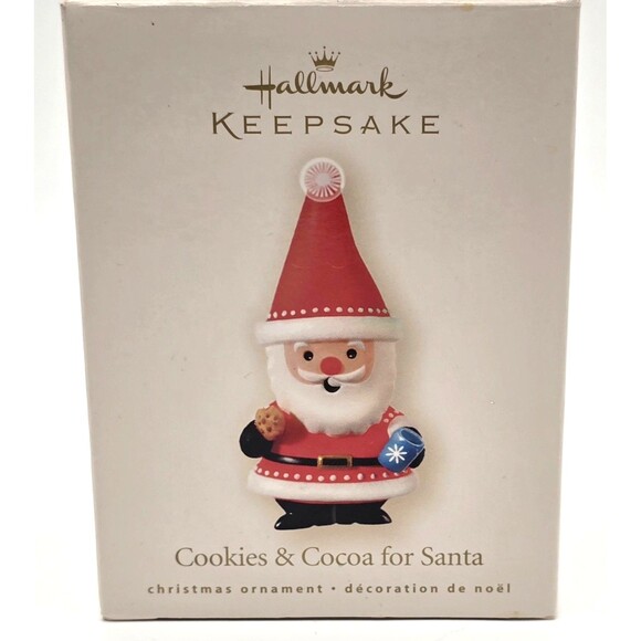 Hallmark Keepsake Ornament Cookies & Cocoa for Santa 2008 w/ Box Christmas - Picture 2 of 7